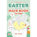 Easter Basket Stuffer Maze Book: Preschool Activity Gift Book for Kids Ages 4-8 With 100+ Mazes Featuring Rabbits, Easter Eggs, Flowers, and More