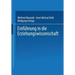 Einführung in Die Erziehungswissenschaft