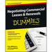 Negotiating Commercial Leases & Renewals For Dummies