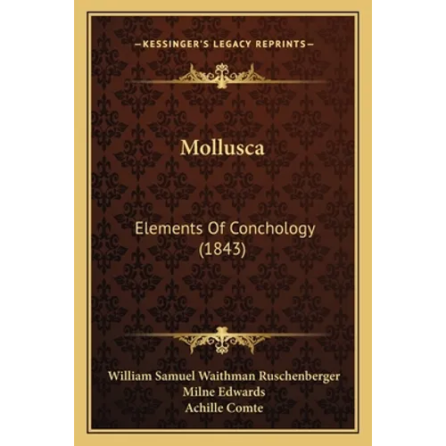 Mollusca: Elements Of Conchology (1843)