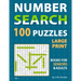 Large Print Number Search Books For Seniors: Fantastic 100 Number Find Puzzles in 20 Point Font Brain Games For Seniors And Adults Vol. 1