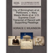 City of Birmingham Et Al., Petitioners, V. Mary Means Monk Et Al. U.S. Supreme Court Transcript of Record with Supporting Pleadings