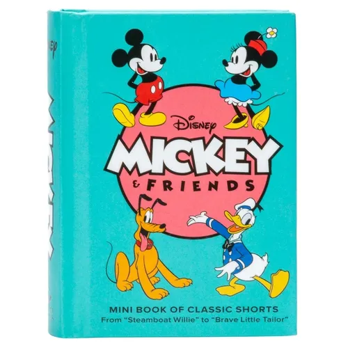 Disney: Mickey and Friends: Mini Book of Classic Shorts: From Steamboat Willie to Brave Little Tailor - Hardcover