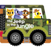 The Jeep in the Jungle: Shaped Board Book
