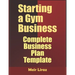 Starting a Gym Business: Complete Business Plan Template