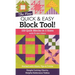 The New Quick & Easy Block Tool!: 110 Quilt Blocks in 5 Sizes with Project Ideas - Packed with Hints, Tips & Tricks - Simple Cutting Charts & Helpful