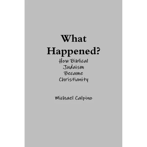 What Happened?