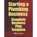 Starting a Plumbing Business: Complete Business Plan Template