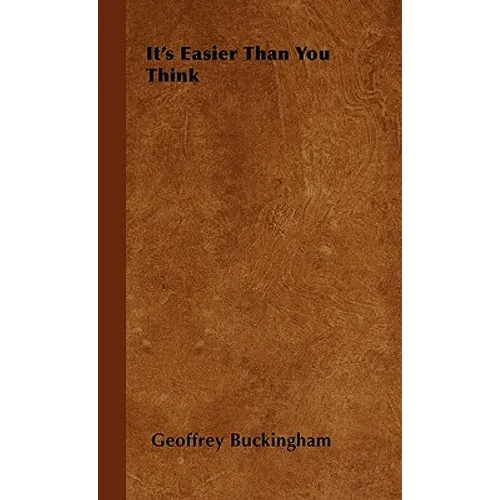 It's Easier Than You Think