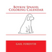 Boykin Spaniel Coloring Calendar