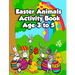 Easter Animals Activity Book Age 3 to 5: Fun Kids Workbook Activities Pages for Learning, with Spot the Differences, Coloring Illustrations, Shadow Ma
