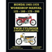 HONDA 1965-1978 WORKSHOP MANUAL 125cc, 160cc, 175cc & 200cc TWIN CYLINDER CENTER CAM DRIVE