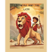 Leonidas and the Lion: story stories storybooks tales kids children toddlers preschoolers animals lion dog cat picture illustrated bedtime 5