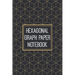 Hexagonal Graph Paper Notebook: 1/4 Inch Hexagons - 110 Pages - Designed For Drawing Organic Chemistry Structures