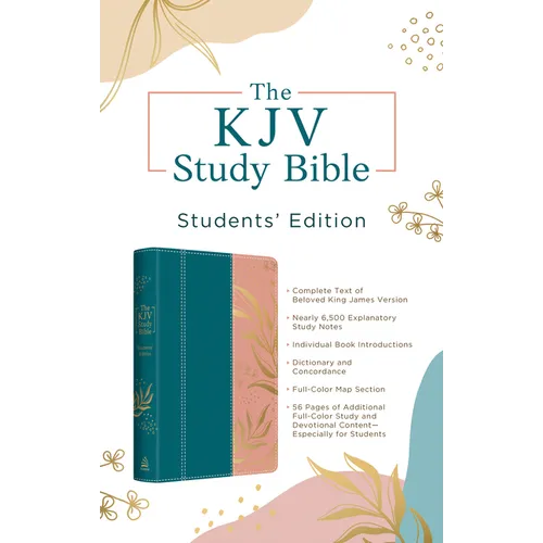 The KJV Study Bible, Students' Edition [Tropical Botanicals]
