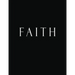 Faith: Black and White Decorative Book to Stack Together on Coffee Tables, Bookshelves and Interior Design - Add Bookish Char