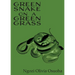 Green Snake on a Green Grass