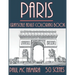 Paris Grayscale: Adult Coloring Book