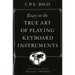 Essay on the True Art of Playing Keyboard Instruments