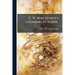 C. W. Borchardt's gesammelte Werke.