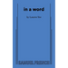 in a word