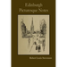 Edinburgh Picturesque Notes