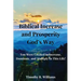 Biblical Increase and Prosperity God's way