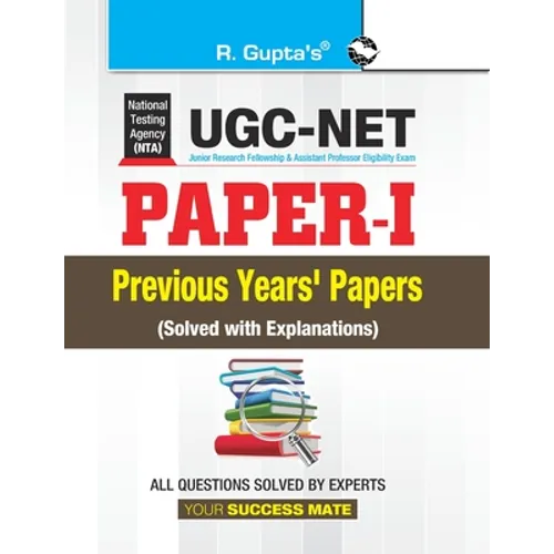 UGC-NET (Paper-I) Previous Years' Papers (Solved)