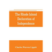 The Rhode Island declaration of independence