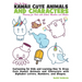How to Draw Kawaii Cute Animals and Characters: Drawing for Kids with Letters Numbers and Shapes: Cartooning for Kids and Learning How to Draw Cute Ka
