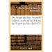 de l'Esprit Des Lois. Nouvelle Édition, Suivie de la Défense de l'Esprit Des Lois