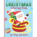 Christmas Coloring Book for Boys and Girls - Ages 4 to 8: 30 Christmas Coloring Pages for Kids ages 4-8