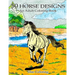 50 Lovely Horse Designs: An Adult Coloring Book