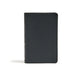 CSB Personal Size Bible, Black Genuine Leather