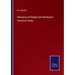 Thesaurus of English and Hindustani Technical Terms
