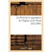 Le Péril de la séparation de l'Eglise et de l'Etat