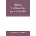 A treatise on the limitations of police power in the United States: considered from both a civil and criminal standpoint