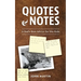 Quotes and Notes: A Dad's Best Advice for His Kids
