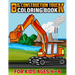 Big Construction Truck Coloring Book for Kids Ages 4-8: Awesome Big Kids Coloring Book with Monster Trucks, Fire Trucks, Dump Trucks, Garbage Trucks,
