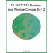TX PACT 776 Business and Finance Grades 6-12