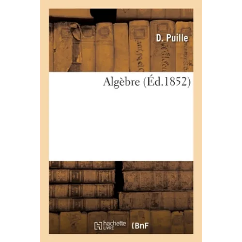 Algèbre