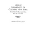 Lists of Inhabitants of Colonial New York