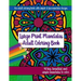 Large Print Mandalas Adult Coloring Book: Big, Beautiful and Simple Mandalas