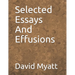 Selected Essays And Effusions