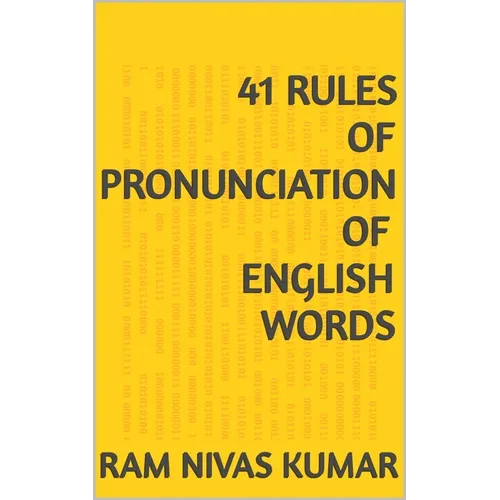41 Rules of Pronunciation of English Words