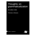 Thoughts on grammaticalization