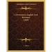 A Dictionary, English And Burmese (1849)