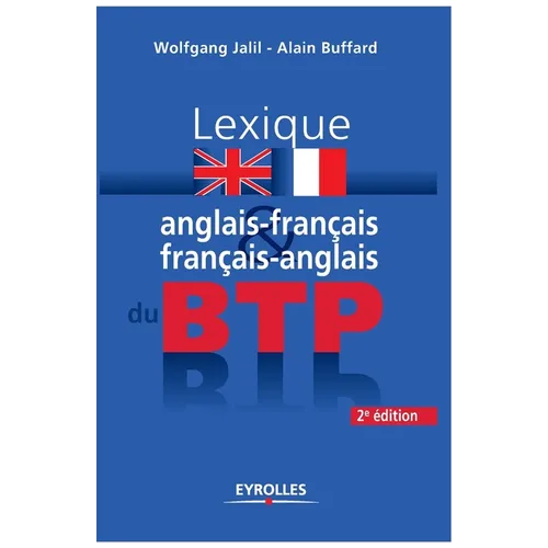 Lexique anglais-français / français-anglais du BTP