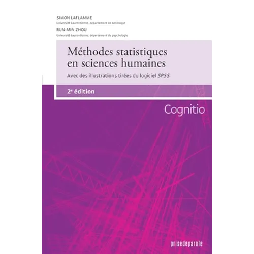 Méthodes statistiques en sciences humaines (2e édition) - Paperback