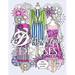Delightful Dresses: Adult Coloring Book